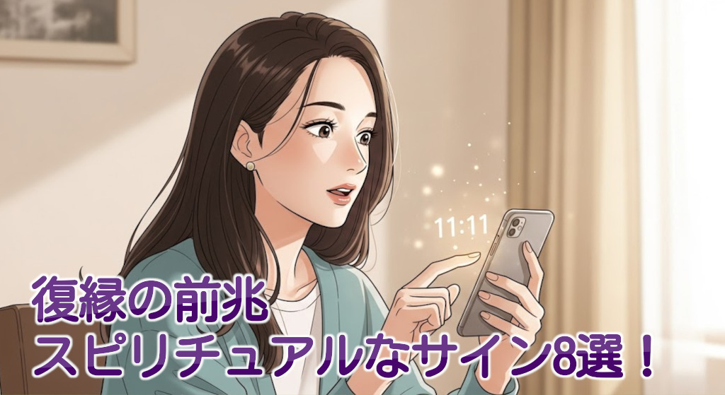 復縁の前兆スピリチュアルなサイン8選！