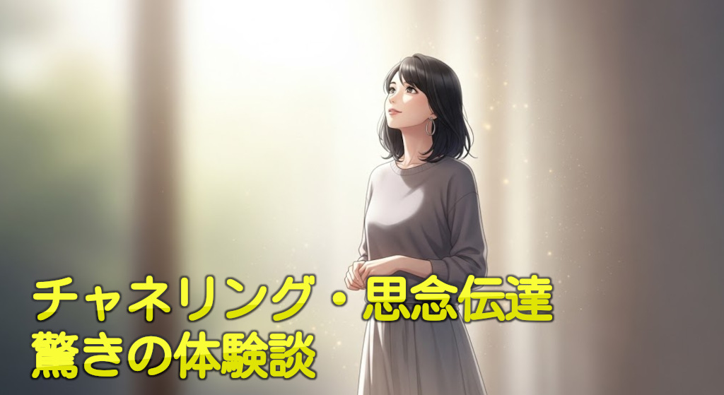 チャネリング・思念伝達驚きの体験談