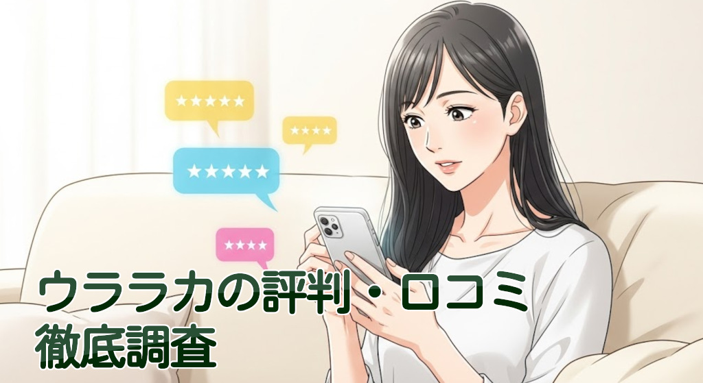 ウララカの評判・口コミを徹底調査