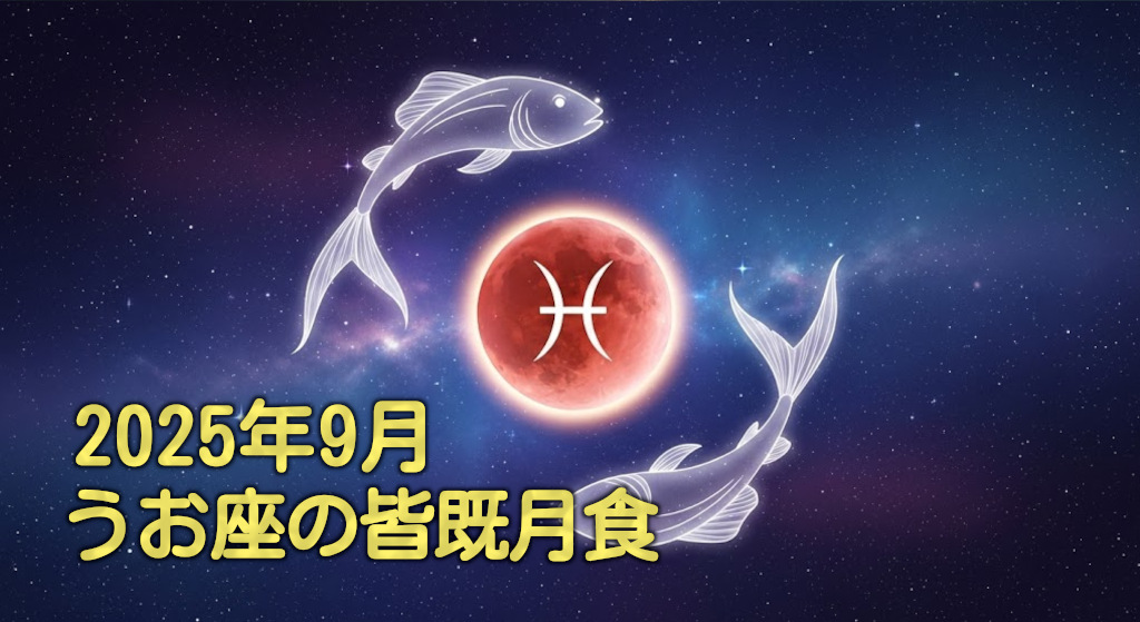2025年9月うお座の皆既月食