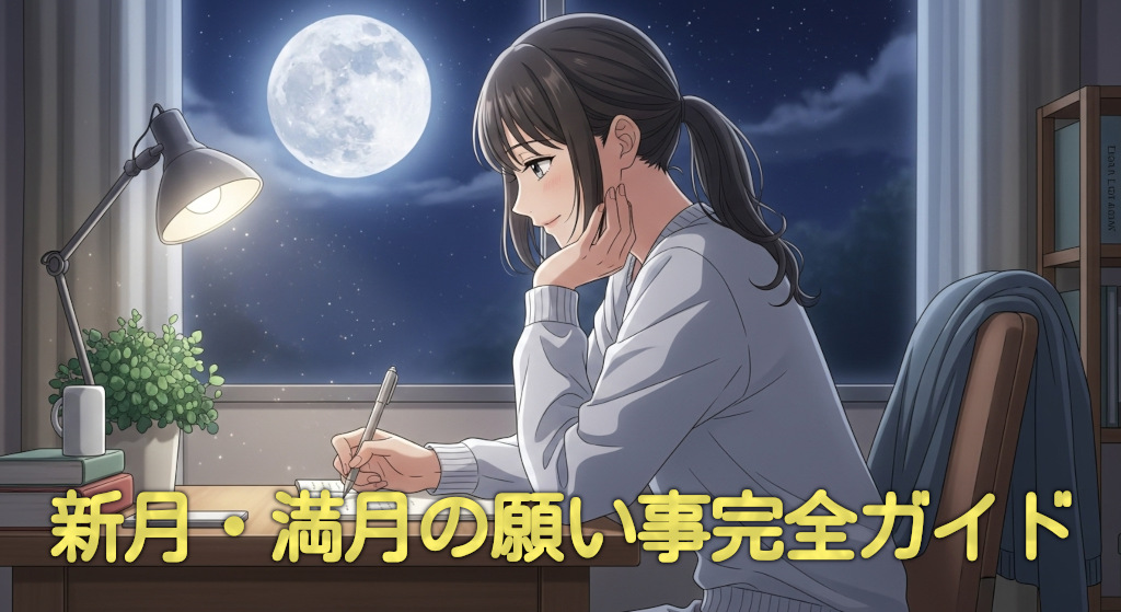 新月・満月の願い事完全ガイド