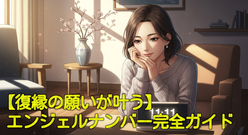 【復縁の願いが叶う】エンジェルナンバー完全ガイド