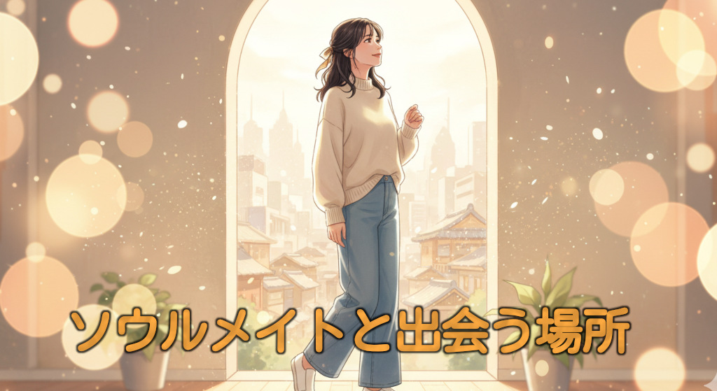 ソウルメイトと出会う場所