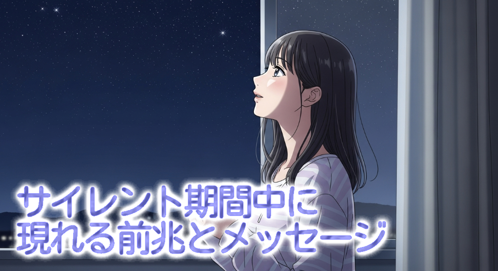 サイレント期間中に現れる前兆とメッセージ