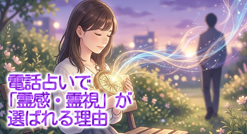 電話占いで「霊感・霊視」が選ばれる理由