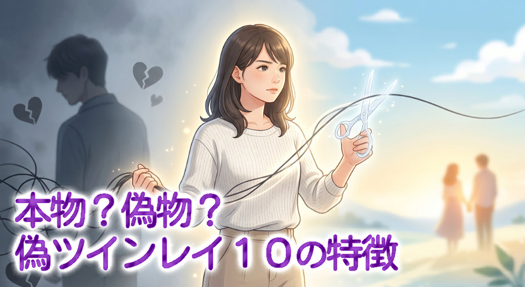 本物?偽物?偽ツインレイの10の特徴