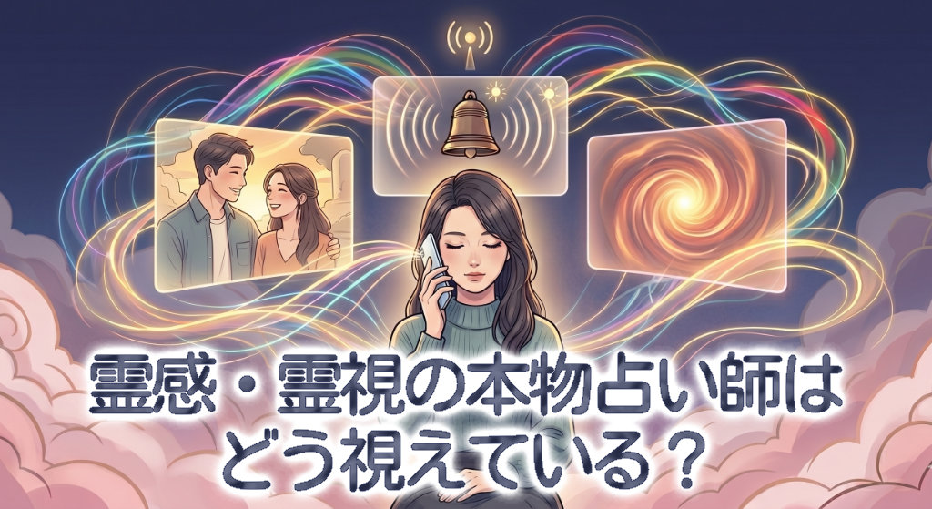 霊感・霊視の本物占い師はどう視えている？