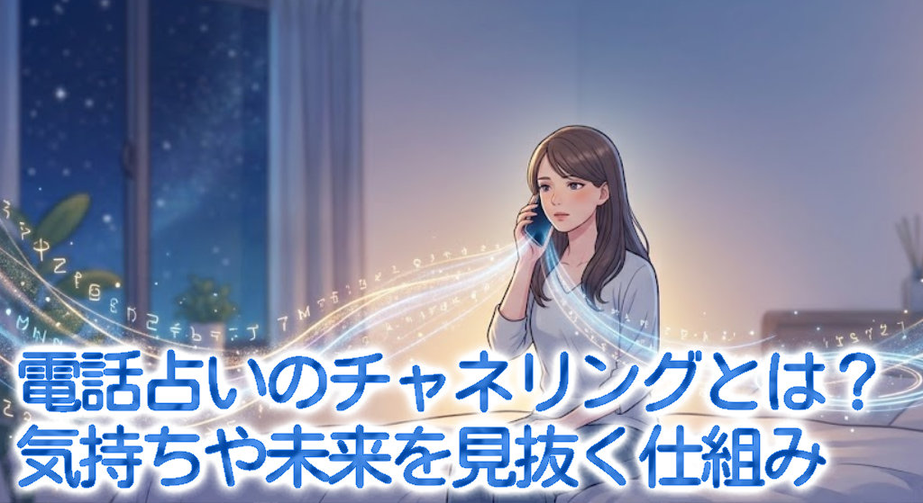電話占いのチャネリングとは？相手の気持ちや未来を見抜く仕組み