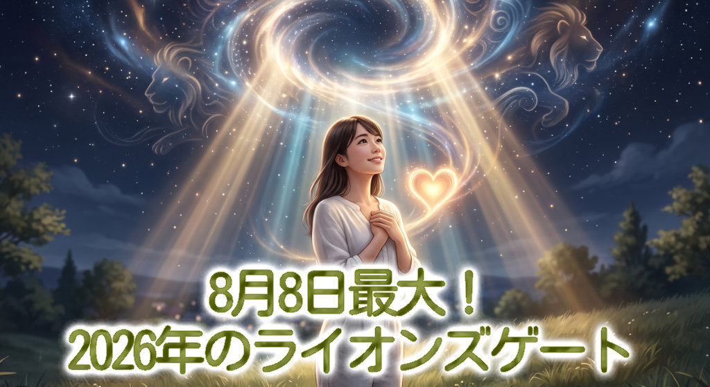 8月8日最大!2026年のライオンズゲート