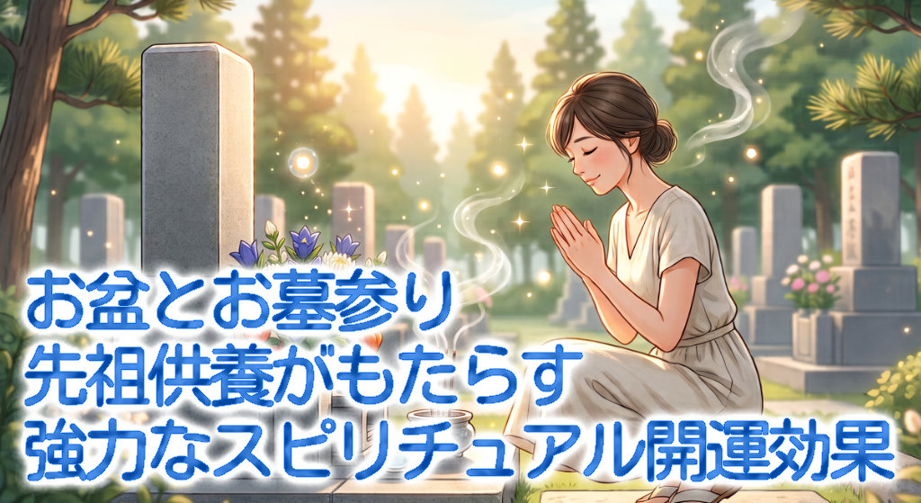 お盆とお墓参り先祖供養がもたらす強力なスピリチュアル開運効果